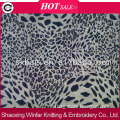 single jersey printed knitting spandex 95% polyester 5% elastane fabric for garment